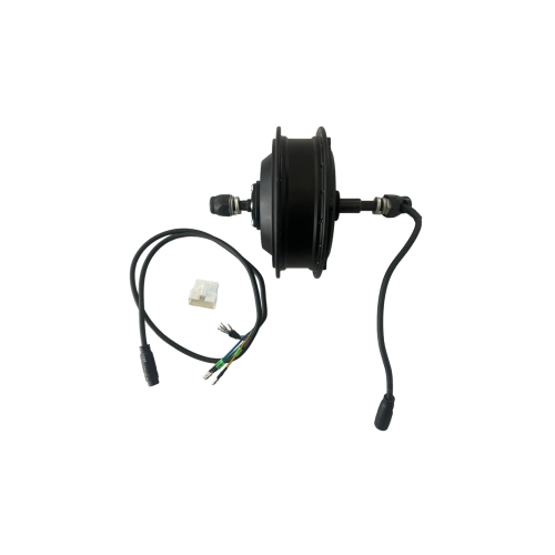 Мотор колесо заднє 36/48v 750W для фетбайка чорне